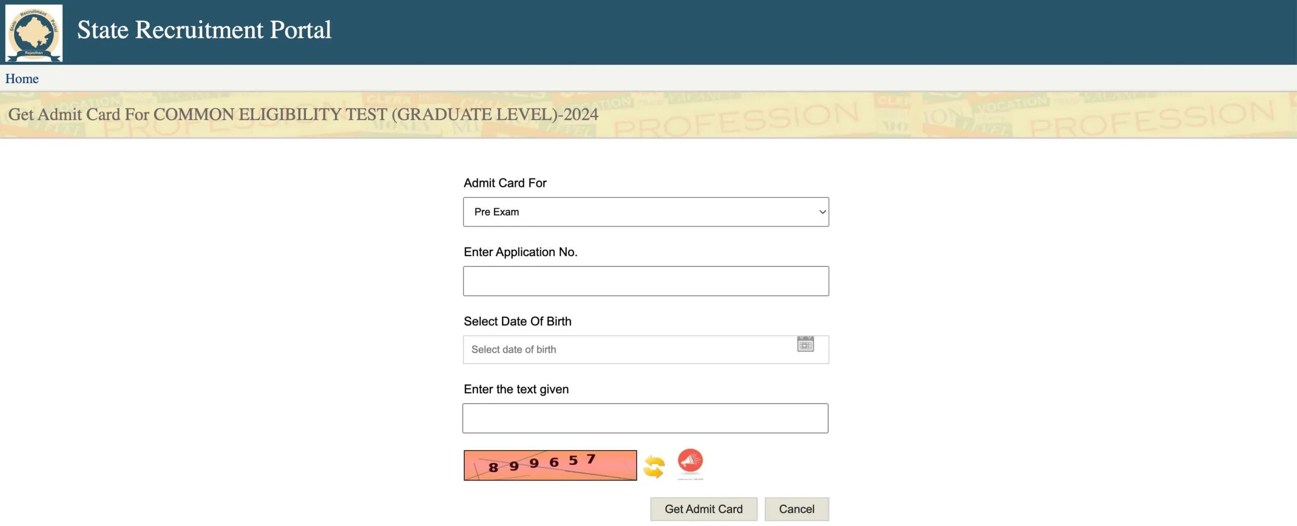 RSMSSB Stenographer Admit Card 2024 Exam Date, City for PA Grade-II Exam, Download Link Here